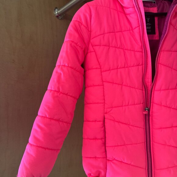 Girls Under Armour Storm Gold Gear Winter Jacket with hood - Picture 5 of 6